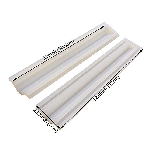 Tubular Silicone Handmade Soap Candle Aromatherapy Gypsum Mold Diy Baking Columnar Mousse Cake Core Mould Chocolate Fondant Tool (Star) #TOP1