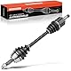 Frankberg Antriebswelle Achswelle MT Vorderachse Links Kompatibel mit Adam M13 Corsa D S07 Corsa D Kasten/Schrägheck S07 Corsa E Kasten/Schrägheck X15 Replace# 374826