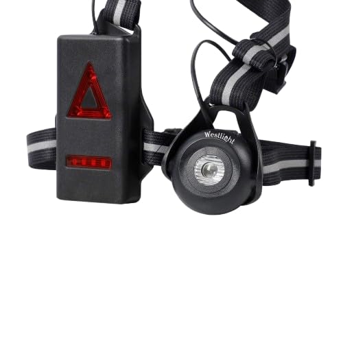 Chest Running Light | USB Rechargeable LED Vest 500 Lumens | Waterproof Reflective Night Running Gear for Jogging, Cycling, Hiking & Walking (Adjustable Chest Headlamp)-image-36