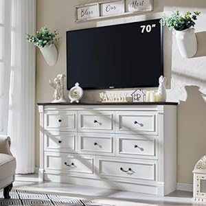 Farmhouse8drawersdresserforbedroom61widelargedresserschestsofdrawerswromancolumnstoragedressersorganizerforbedroomhallwaylivingroomwhite Urban Country Home Decor Farmhouse 8 drawers dresser for bedroom 61 wide large dressers chests of drawers wroman column storage dressers organizer for bedroom hallway living room white urban country home decor