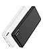 AsperX Power Bank 10000mAh 2 Stück, Slim Klein Aber Stark Externer Handyakkus, USB C Eingang und Ausgang Powerbank, Tragbares Ladegerät mit 4 Ports kompatibel mit iPhone, Samsung, iPad, Huawei, Tablet