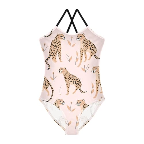 Girls Swimsuit Cute Frog Face with Tiny Icon in Bakery Concept One Piece Swimwear