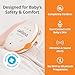 Levana Oma Sense Portable Baby Breathing Movement Monitor with Vibrations and Audible Alerts Designed to Stimulate Baby and Alert Parents