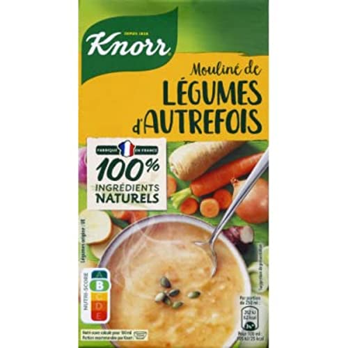 Knorr Sopa de verduras de épocas anteriores verduras molidas cultivadas en campo abierto, ladrillo 1 l