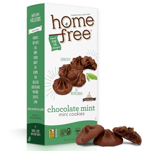 Homefree Chocolate Mint Mini Cookies, 5 oz (Pack of 1)