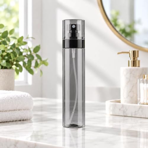 Frasco de spray ultrafino de 120 ml, spray de hidratação facial recarregável para cuidados com a pele, cosméticos de viagem, perfume e maquiagem