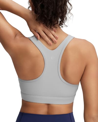 Image of RUNNING GIRL High Impact Sports Bra,Racerback Sports Bras for Women High Support Molded Cup Workout Bra with Sewn in Pads
