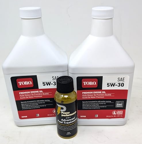Aceite de motor SAE 5W-30 Toro pack 2 botellas 20oz miniatura 2
