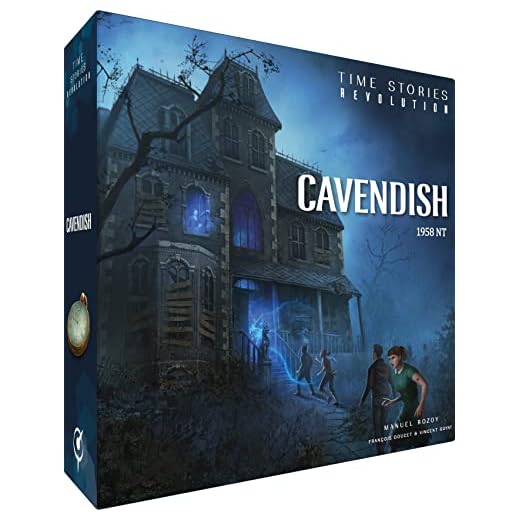 Space Cowboys Asmodee Time Stories Revolution - Le Manoir Cavendish - Giochi da tavolo - Giochi da tavolo - Gioco di avventure - Gioco per bambini dai 12 anni - Fantascienza - Versione francese