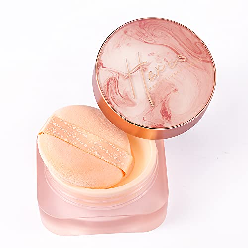 Hexze Loose Setting Powder, Face Powder Makeup & Finishing Powder For Light, Medium & Tan Skin Tones, Mattifying Finish And Shine Control Transparent White #TOP4