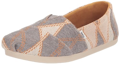 Image of TOMS Women's Alpargata CloudBound Espadrille Loafer Flat, Shadow Argyle Knit, 5
