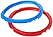 Instant Pot Sealing Ring Mini 3-Qt, Inner Pot Seal Ring, Electric Pressure Cooker Accessories, Non-Toxic, BPA-Free, Replacement Parts, Red/Blue, 2 Count (Pack of 1)