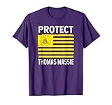 Protect Thomas Massie Gadsden Flag Libertarian T-Shirt