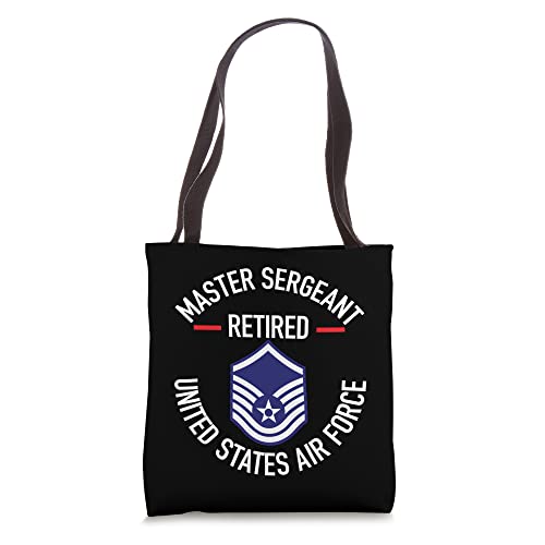 Bolso tote para regalo de retiro militar Master Sergeant de la Fuerza Aérea estadounidense miniatura 1