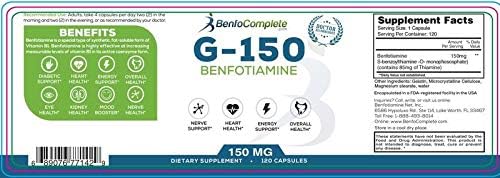 Benfotiamine 150 mg 120 Caps (2)