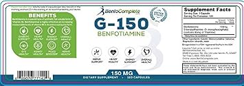 Benfotiamine 150 mg 120 Caps (2)