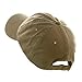 MG Low Profile Dyed Cotton Twill Cap - Khaki W39S55D