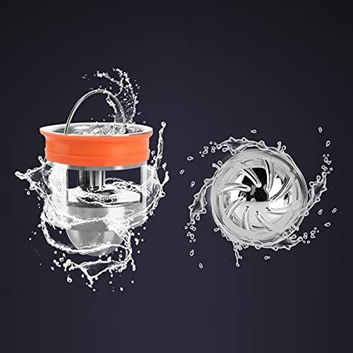 Filtro antiobstrucción de acero inoxidable para desagüe de ducha y baño 5