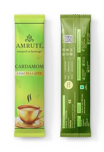 Té chai latte cardamomo instantáneo 10 porciones miniatura 3