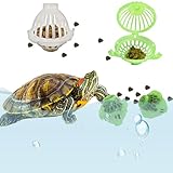 10PCS Aquatic Turtle Enrichment Toys, Toys for Turtles to Play with in Aquarium, Turtle Toys for Aquatic Turtles, Turtle Feeder Ball, Toys for Turtles, Turtle Aquarium Accessories Toys