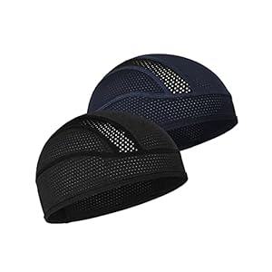 Skull Cap Helmet Liner Beanie, Cooling Mesh Cycling Running Skull Cap Helmet Liner Beanie, Cooling Mesh Cycling Running