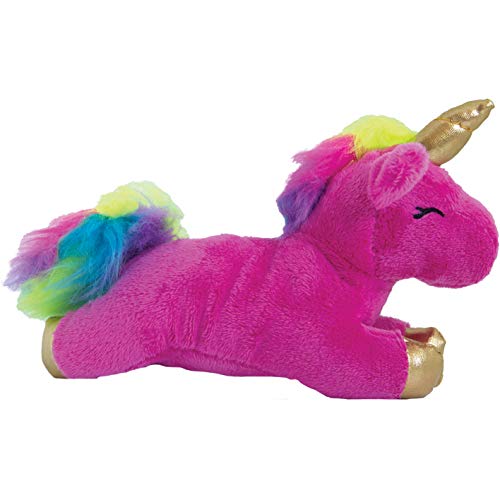 Doogy Peluche Sonore Licorne pour Chien Rose/Corne/Pattes Or