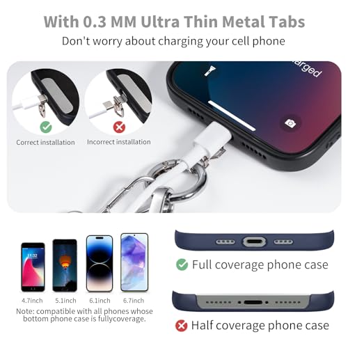 Tiostep Clip and Go Strap for Phone with Wallet Crossbody Phone Lanyard with Anti-Theft Zipper Pouch Detachable Quilted Wrist Wallet with RFID and ID Window for Daily Travel. by Tiostep - Used condition - Image 6