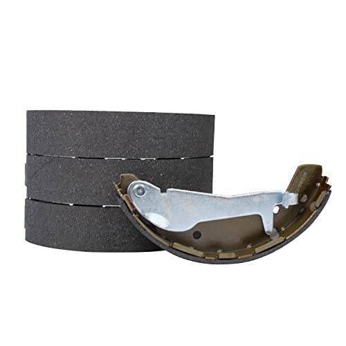 Image of Detroit Axle - Rear Brake Shoes for Chrysler Sebring Dodge Stratus | Chevy Cobalt HHR Pontiac G5 Semi-metallic Brake Shoes Replacement
