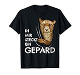 gepard steckbrief Das Design zeigt einen Gepard der aus der Kleidung kommt, mit dem lustigen Spruch - In mir steckt ein Gepard. Tolles Gepard Geschenk zu Weihnachten und zum Geburtstag. Zeig allen was in dir steckt