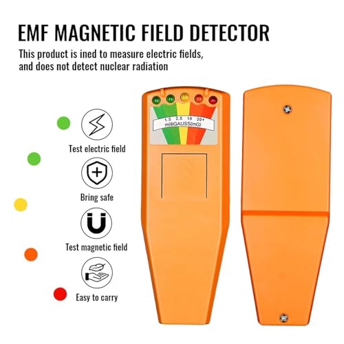 Detector portátil de radiación electromagnética EMF miniatura 6