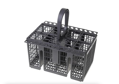 Mistericambio Cestello Portaposate per Lavastoviglie, Grigio, Plastica, Compatibile con Hotpoint Ariston Indesit, C00386607