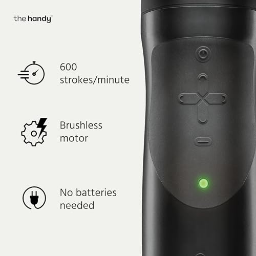 the handy automatic male masturbator interactive vr compatible male sex toy