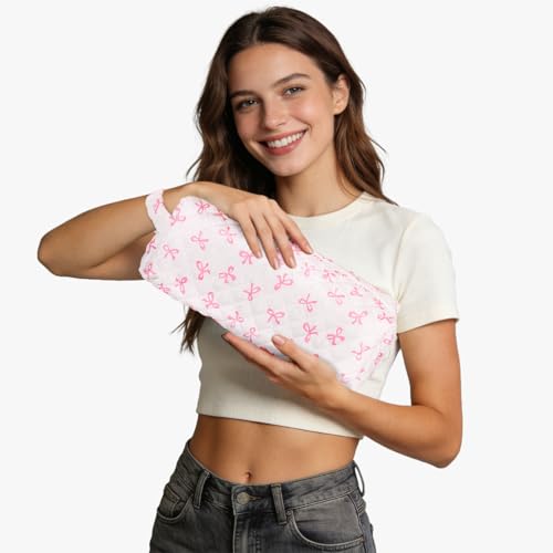 HiTotes Hair Tools Travel Bag Compatible with Dyson Airwrap Cute Quilted Travel Case for Shark Flexstyle Multi Compartments Hair Tools Organizer - image 6
