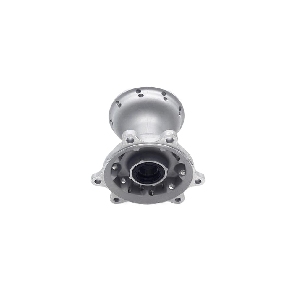 Radnabensatz aus Aluminium vorne und hinten für CRF250R CRF250X CRF450R CRF450X – 36 mm Speichenlöcher vorne, 32 mm Speichenlöcher hinten, kugelgestrahlte Oberfläche(Front)