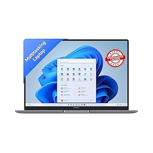 HONOR [SmartChoice] MagicBook X14 (2023), 12th Gen Intel Core i5-12450H (16GB/512GB NVMe SSD, 14-inch (35.56 cm) FHD IPS Anti-Glare T&L Laptop/Win 11/Backlit Keyboard/Fingerprint Login/1.43Kg), Gray