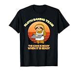 Equipo de repostería de Perezoso para repostería Camiseta