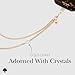 kate spade new york Crossbody Phone Chain - Neck Chain Holder - Set in Stone
