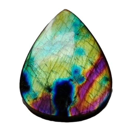 Cabochon en labradorite jaune naturelle pour fabriquer votre collier de protection DIY
