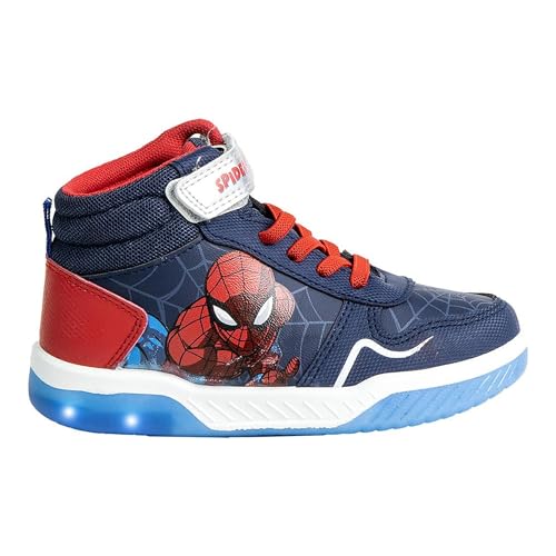 CERDÁ LIFE'S LITTLE MOMENTS Deportiva Suela PVC con Luces Spiderman, Zapatillas, Dark Blue, 29 EU