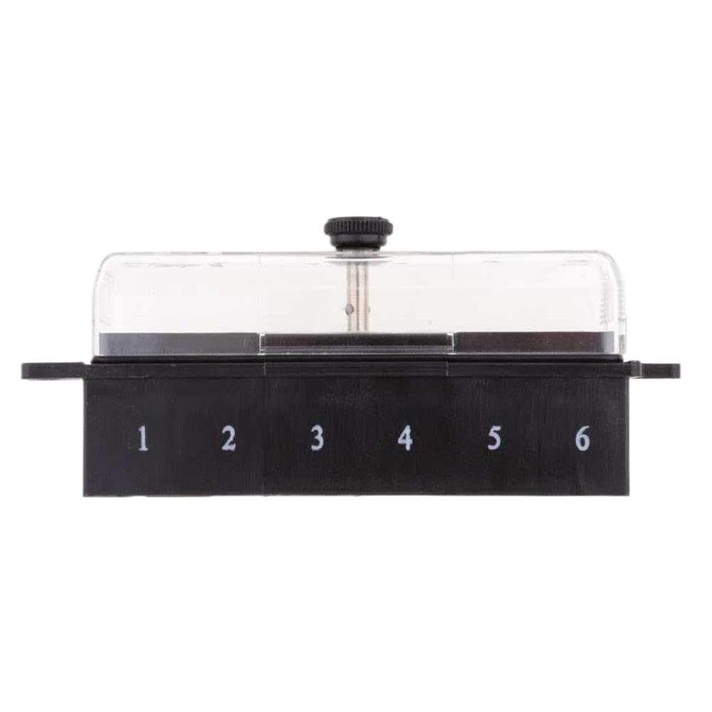 Panel de caja de fusibles de bloque portafusibles mediano de 6 vías Compatible con coche barco automotriz