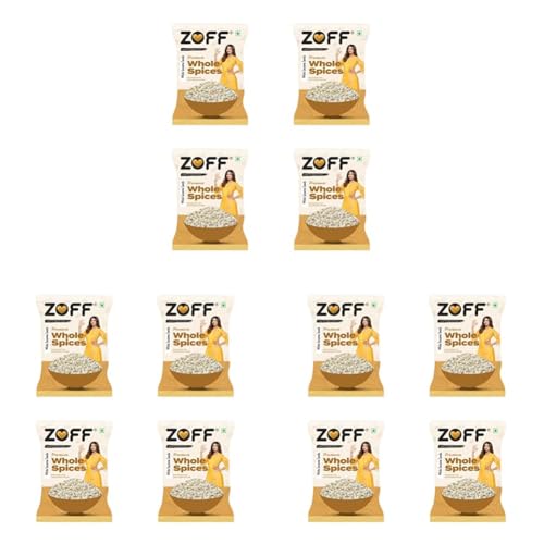 Image of Zoff White Sesame Seeds - Nutty Flavor, Nutrient-Rich Till Seed Superfood Handpicked for Maximum Taste & Quality - Sesame Seeds 400gm (Pack of 3)
