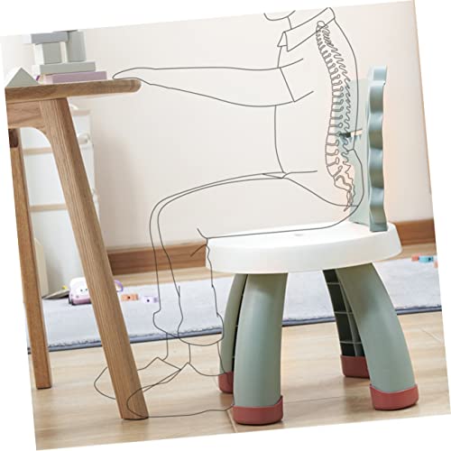 Stool Chair 2Pcs 'S Chair Chairs For Kids Green Chair Stool Chairs Small Bench Floor Mat Pvc Green Baby Household Portable Stool #TOP3