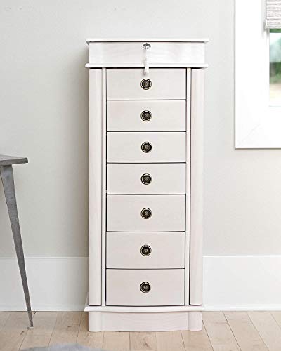 Alveare-Home-North-Jewelry-Armoire-WHITE