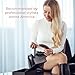 MISEL Professional Boar Bristle Hair Brush for Women and Men | Detangles All Natural Hair Types and Extensions | Reduces Breakage | Great for Wavy and Straight Hair | Salon-Approved | Medium