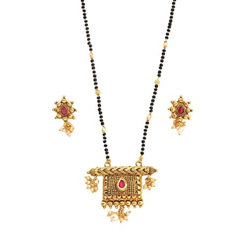 Buy S.K.Y ARTIFICIAL JEWELRY Golden And 
