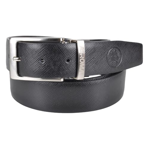 AS Roma Ceinture Homme Accessoire Officiel Ajustable Noir