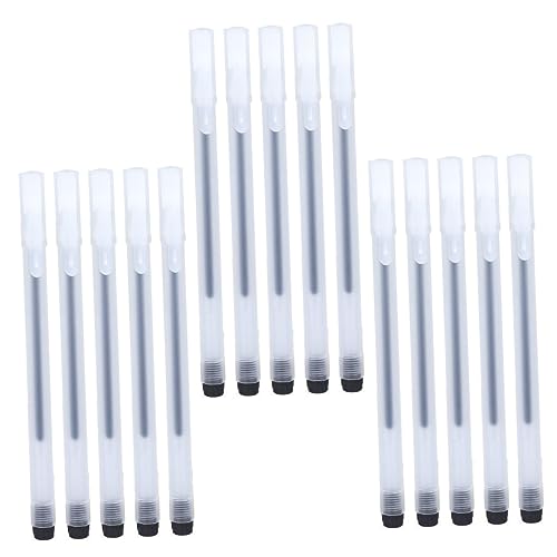 50 bolígrafos portátiles ergonómicos de tinta marrón