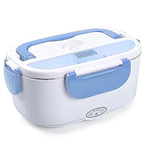 Electric Lunchbox Lunchbox, 1,5 l, elektrisch, thermo-lunchbox 12 V, 24 V, 220 V, 40 W, warmhoudkom van roestvrij staal…