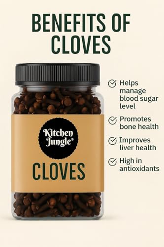 Image of Kitchen Jungle Cloves Whole (Laung Sabut) (100 Grams)