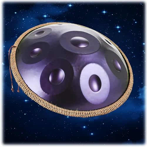 �n���h�p���y�� �n���h�p���h���� ��l�p �X�`�[���n���h�p���^���O�h���� 22�C���` D�}�C�i�[�N���b�h 432Hz/440Hz 9/10/12�m�[�g �p�t�H�[�}���X�p�n���h�p���h�����Z�b�g ���S�Ҍ���(Dark purple,432HZ/10Note)